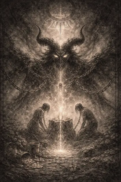 Lâmina XV · O Diabo