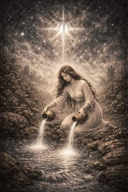 Lâmina XVII · A Estrela